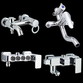 全铜淋浴花洒套装 浴室冷热混水阀配件洗澡水龙头沐浴器主体淋雨头