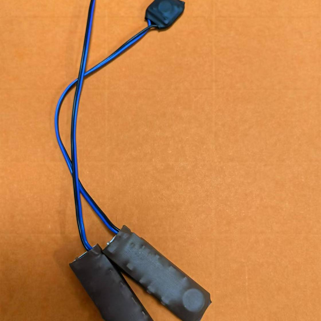 双向震动器一对一脚踩手按短长震间隔振动传递信号无声静音提醒器