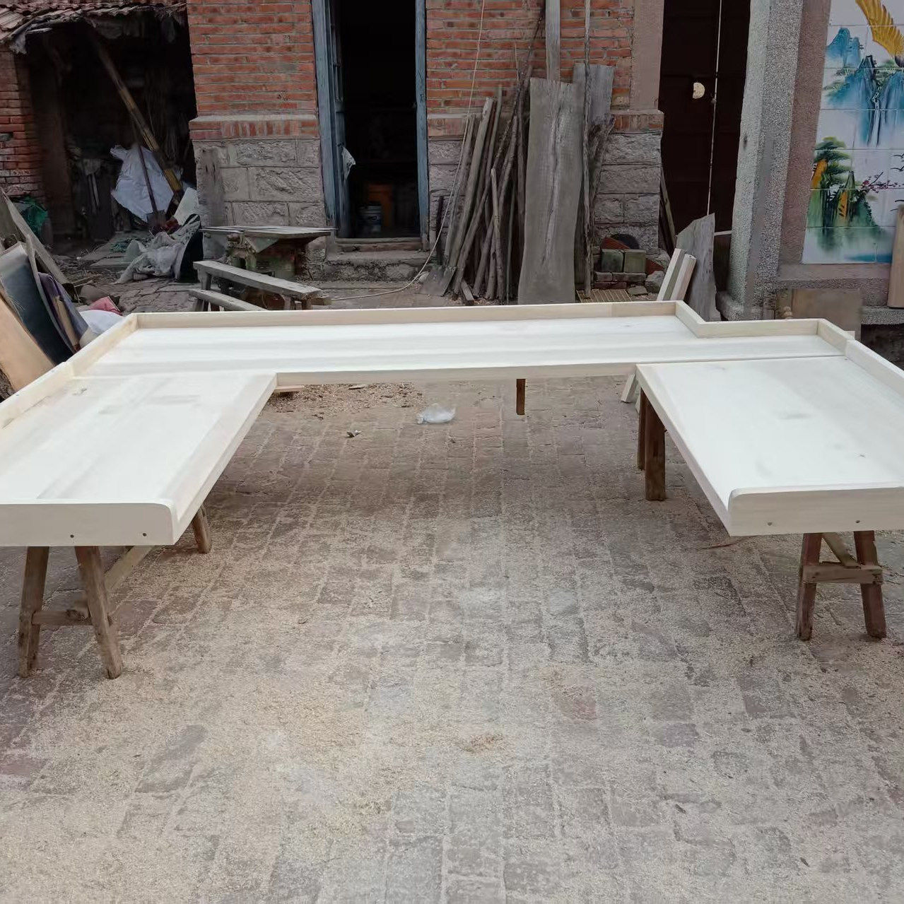 老柳木合板实木菜板面板案板加厚砧板整块独板特大面案定做天然促