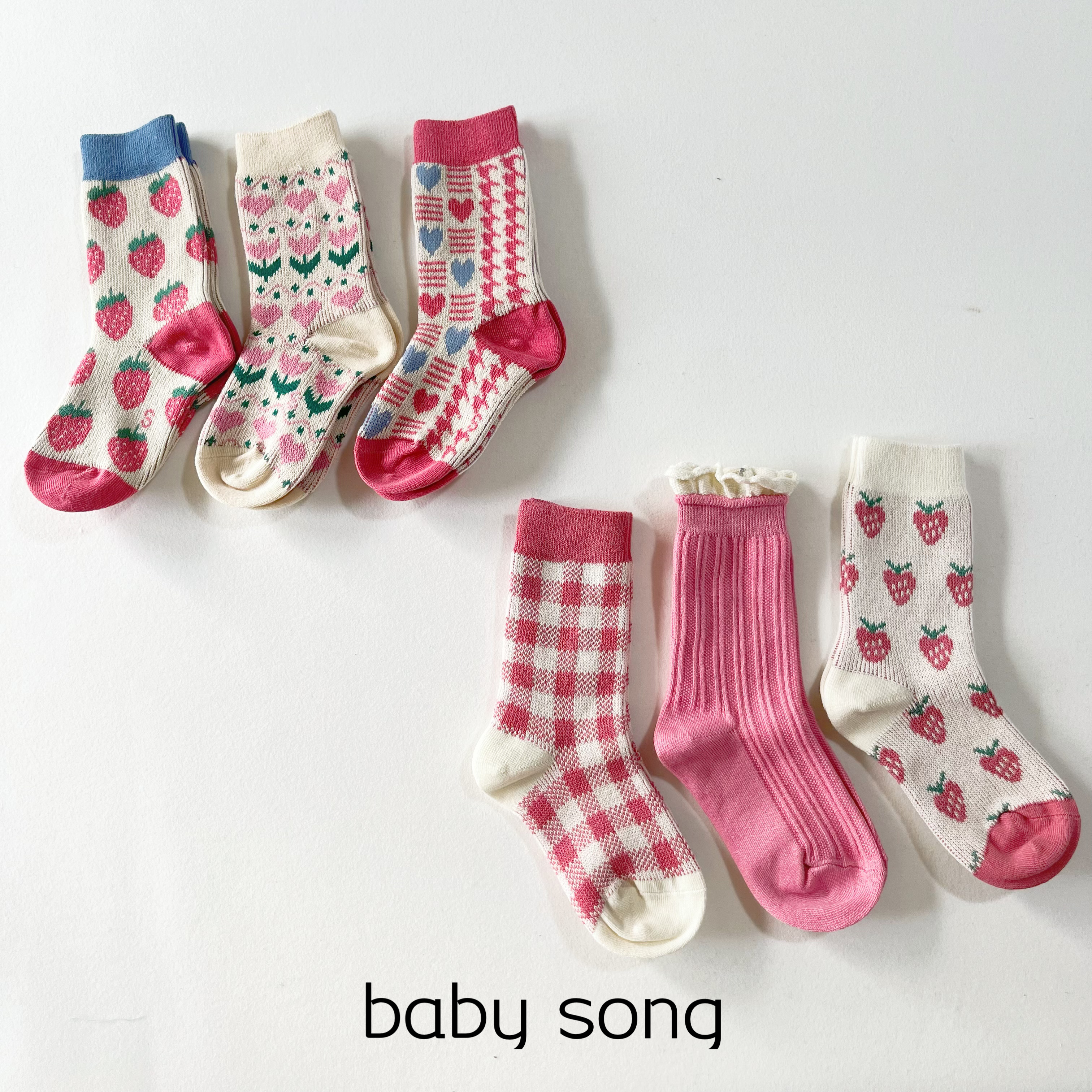 双组袜子公主秋冬加厚