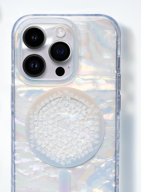 适用iphone15手机壳贾克布JACOBZ食色云章金刚经书法磁吸megsafe
