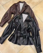 真皮2026春秋冬新款 进口头层绵羊皮皮衣外套女泡皮显瘦收腰