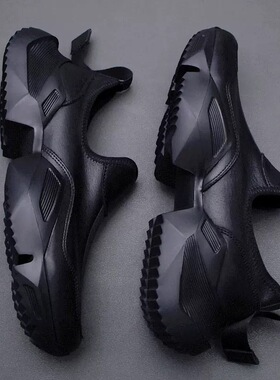 帕达索男鞋欧洲站厚底老爹鞋2025新款透气百搭运动休闲鞋潮230842