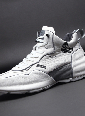 帕达索2020新款百搭潮流男鞋KWF高帮运动板鞋ACR休闲潮鞋PB91113