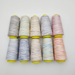 需要搭配弹力线一起织 新品 迷恋袜子线 28支精纺棉一团60克冬季