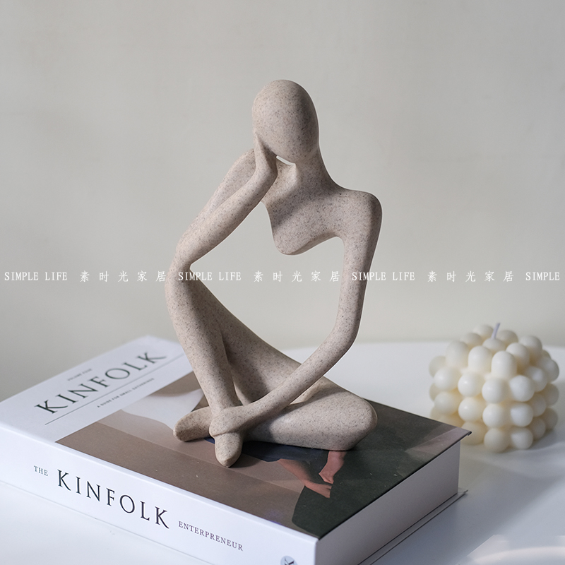 ins博主同款民宿咖啡馆雕塑摆件