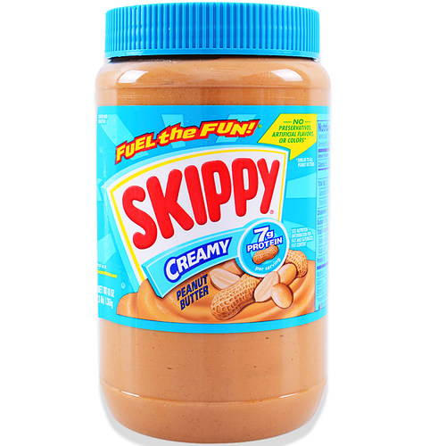 美国原装SKIPPY四季宝幼滑花生酱
