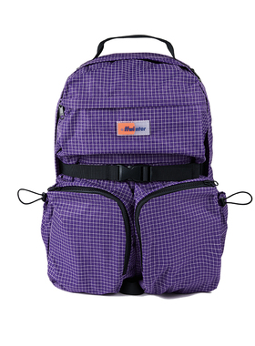 OFFWINTER 都市巡游 双肩包 中号包 紫格背包