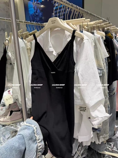 MH家 韩版 时尚 百搭显瘦针织吊带背心连衣裙女 2026新款