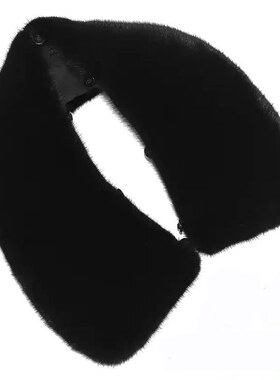 水貂毛毛领子大方领翻领单卖衣领
