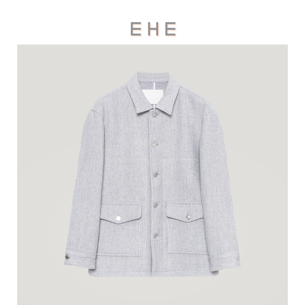 男装夹克ehe新款翻领冬季