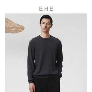 新款 EHE男装 男冬季 CASHMERE山羊绒圆领毛衣套衫 康赛妮BABY