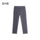 EHE男装 新款 低调贵气慕斯感爽滑弹力腰宽松合身休闲裤 男2025春季