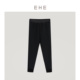 秋季 新款 黑色拼接条纹松紧腰束脚休闲慢跑裤 EHE男装 男裤 子
