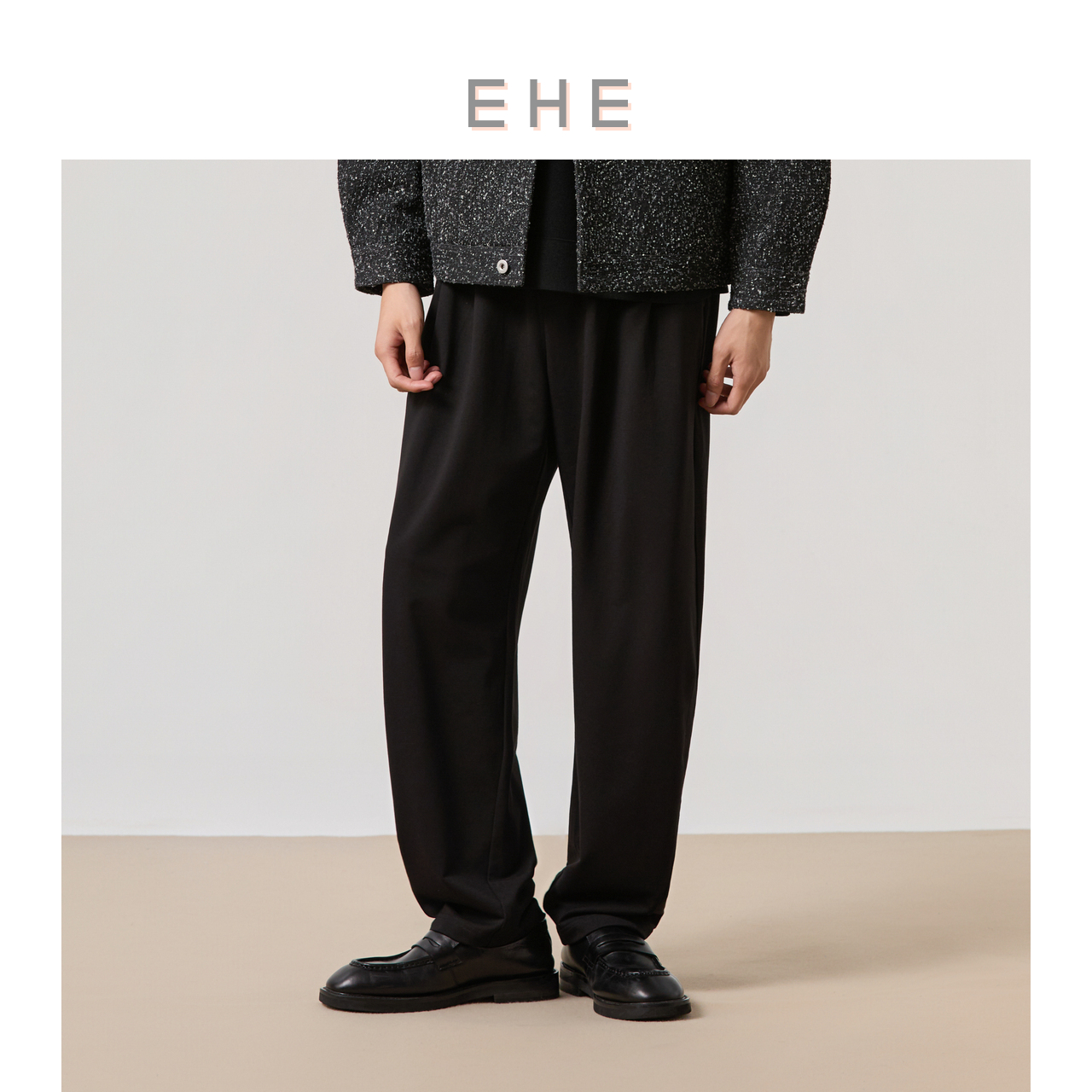 【博主同款】松弛感弯刀裤