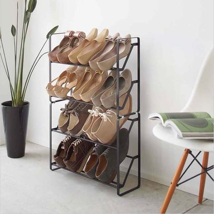 北欧简约时尚鞋架家用多层鞋柜经济型家里门口小鞋架子特价省空间
