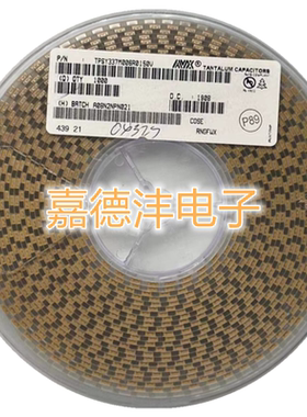 AVC钽电容TPSY337M006R0150V 7343 Y型 330UF(337) ±20% 薄低阻