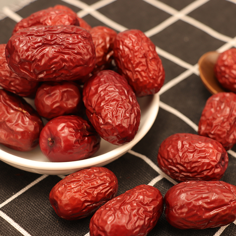 新枣新疆红枣大果新疆特产红枣灰枣若羌零食枣无添加清洗灰枣