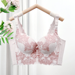 小胸聚拢加厚塑形安娜内衣女调整型文胸收副乳矫正外扩防下垂胸罩
