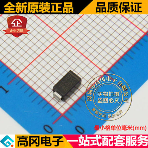 BYG22D-E3/TR SMA DO-214AC VISHAY威世 200V 2A 通用二极管