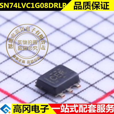 全新原装 SN74LVC1G08DRLR 封装SOT553 丝印CER SN74LVC1G08DR
