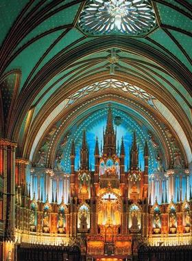 包邮特惠 香港TOMAX高品质拼图 2000片 加拿大教堂  超大拼图