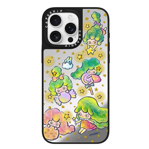 C家适用苹果15iPhone14plus16镜面13promax17磁吸可爱Rinkle朋友手机壳12防摔11新款xs高级感xr保护套ti