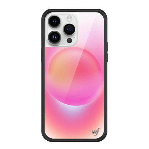 欧美wf粉/蓝色极光苹果16Pro适用iPhone15/14/13ProMax/12Plus手机壳可爱欧美时尚WF防摔保护套17星夜女孩