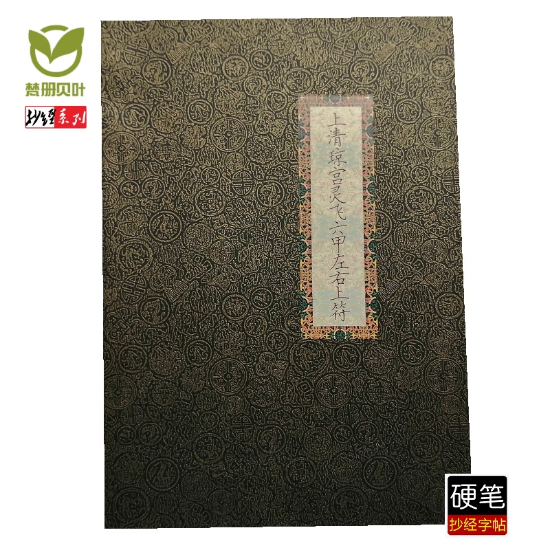 手抄上清琼宫灵飞六甲左右上符  硬笔拼音临摹描写字帖