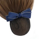 2021新款 高级头花女职业网兜酒店护士银行空姐服务员工作盘发饰品