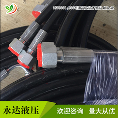 kích thước ống thủy lực Xe bơm Zoomlion Xe bơm voi vòi đôi ống dầu đôi Xe bơm XCMG ống dầu cao áp Ống nhựa TPU tiêu chuẩn ống thủy lực may bop ong thuy luc