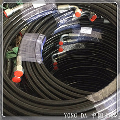 may uon thuy luc Sany Zoomlion xe bơm ống đôi ống dầu đôi ống nhựa TPU voi bơm xe tải ống dầu thủy lực áp suất cao ống dầu thủy lực 1 2 tuyo thủy lực