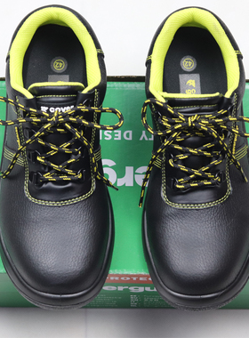 赛立特93550劳保安全鞋防砸防穿刺防静电工作鞋牛皮防滑防油耐磨