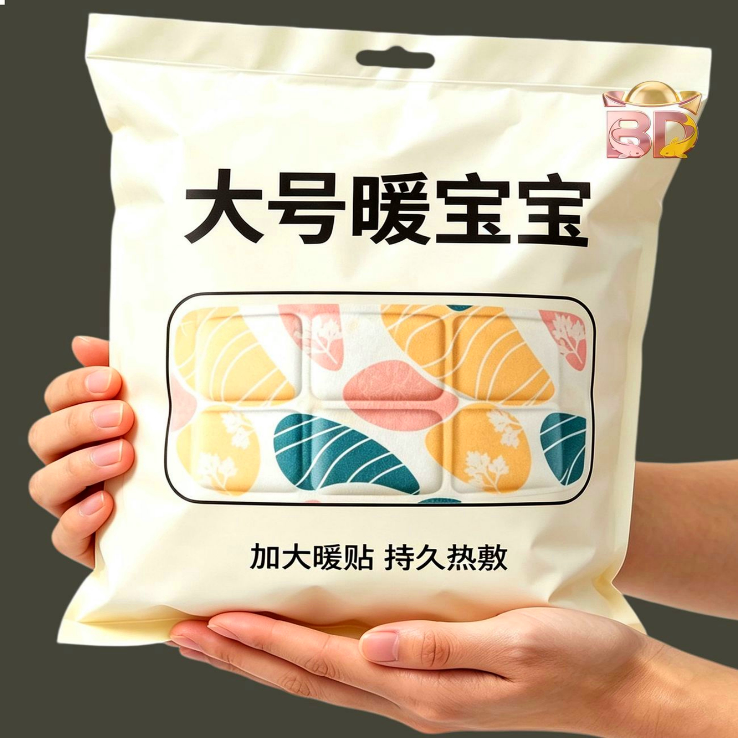 暖宝宝大号特大号高温暖贴户外持久保暖贴冬季暖贴自发热腿部保暖