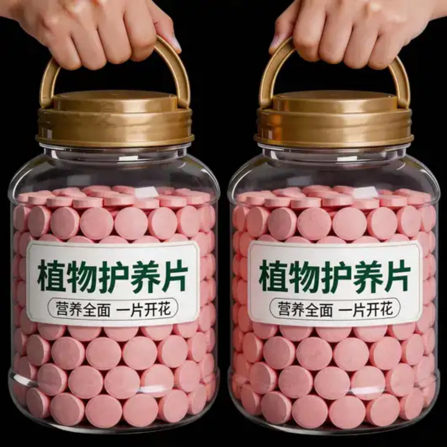 植物护养片营养土有机介质植物营养片颗粒养花开花营养全面透气