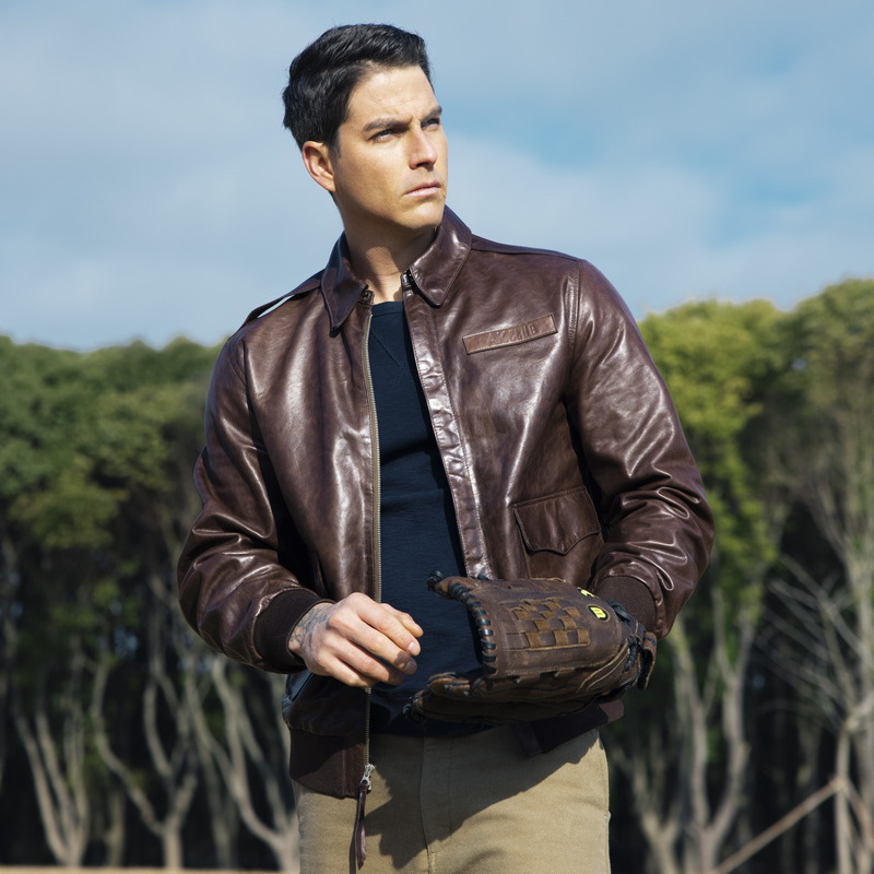 2020年冬季新款复古真皮