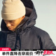 AK男装 秋冬新款 复古N3B绗缝中长防风防水高密保暖连帽棉服男