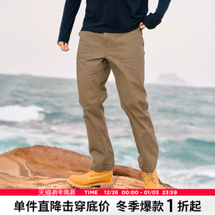 面包裤 AK男装 复古棉质斜纹耐磨直筒工装 新款 男 春季