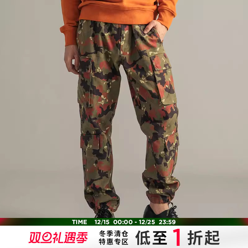 ak机能战术腿袋春季纯棉休闲长裤