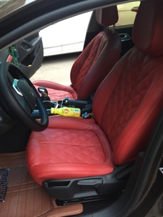 长沙订做包真皮座椅标致408 308 新408 3008改装真皮座椅套坐垫