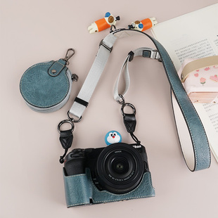 合适尼康Z30相机包保护套 NikonZ50相机皮套绿 Z30相机肩带配件