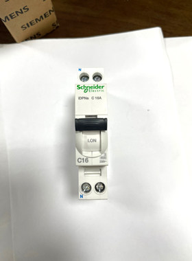 施耐德A9DPN16A单片带漏保