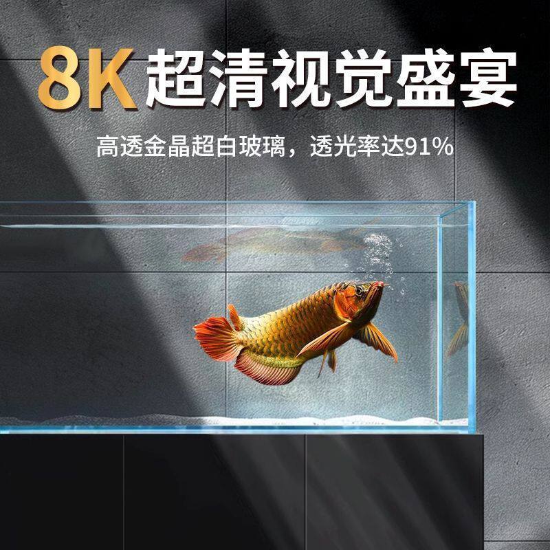 金晶五线超白玻璃鱼缸溪流家用大中小型长方形水草雨林乌龟缸裸缸