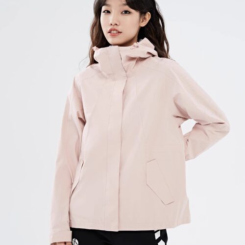 女式户外三合一可拆卸套绒冲锋衣