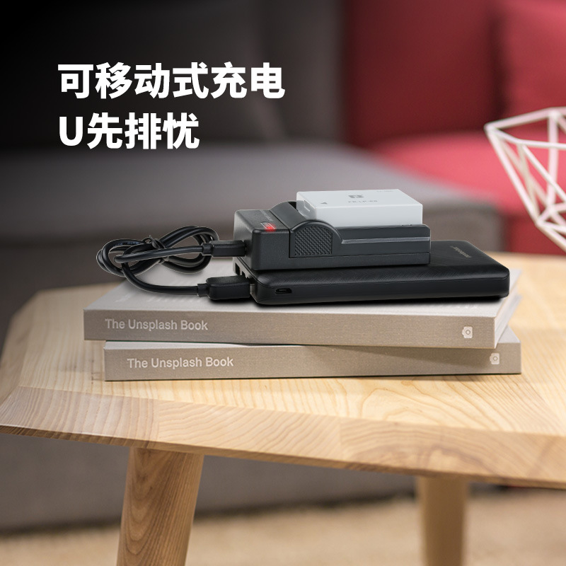 沣标LP-E8充电器适用佳能650D 700D相机600D 550D单反EOS x7i x6i