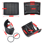 Pop filter三层U型加棉五门隔音罩U型防喷网防喷罩录音棚话筒隔音