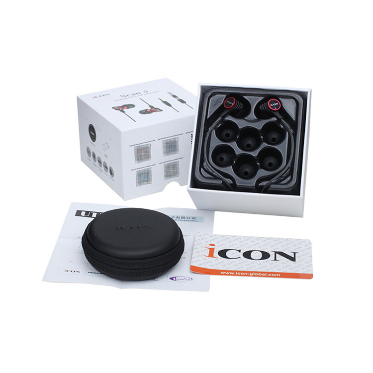 艾肯ICON SCAN5监听耳机入耳式重低音手机电脑通用有线主播耳塞厂