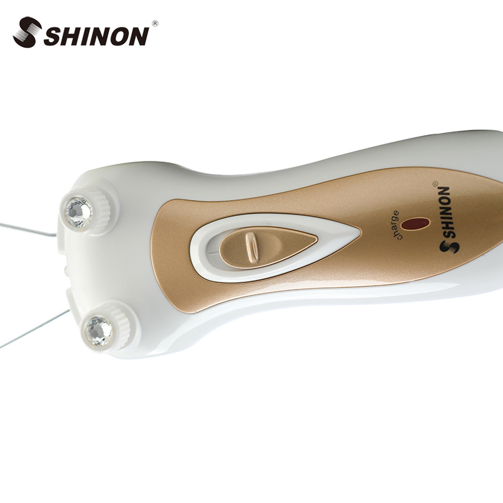 SHINON厂家货源女士专用脸部棉线拔毛器除唇毛剃毛器挽脸器厂家