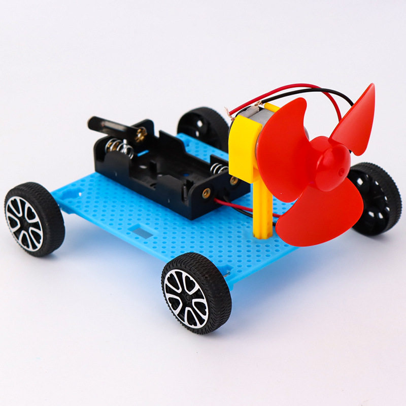 空气动力车diy手工拼装科技小制作发明学生幼儿童玩实验材料包具