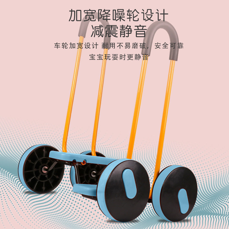 定制平衡踩踏车四轮脚踏车宝宝户外室内玩具车幼儿园感统训练器材